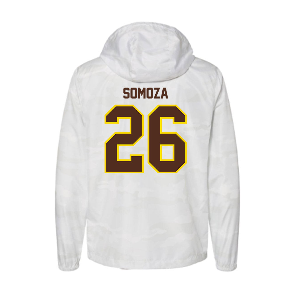 Western Michigan - NCAA Men's Ice Hockey : Ean Somoza - Windbreaker-1