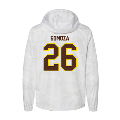 Western Michigan - NCAA Men's Ice Hockey : Ean Somoza - Windbreaker-1