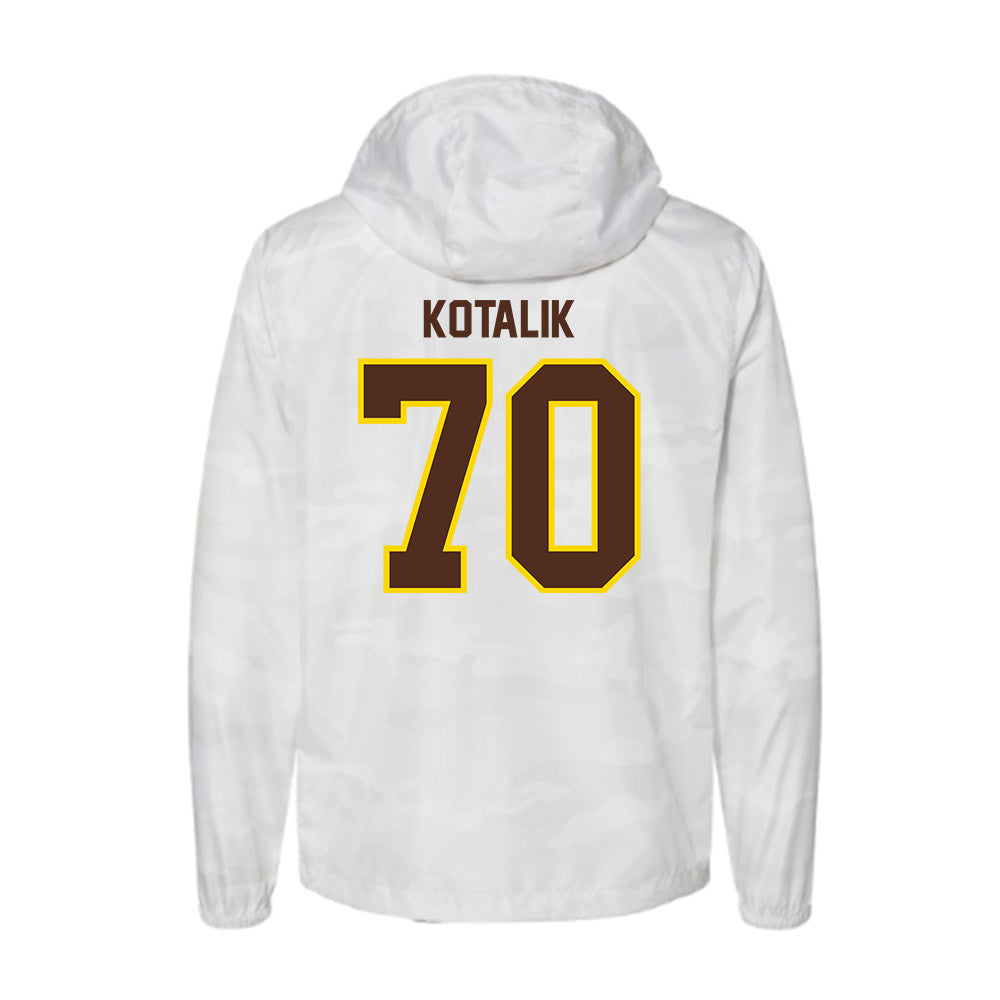 Western Michigan - NCAA Football : KJ Kotalik - Windbreaker-1