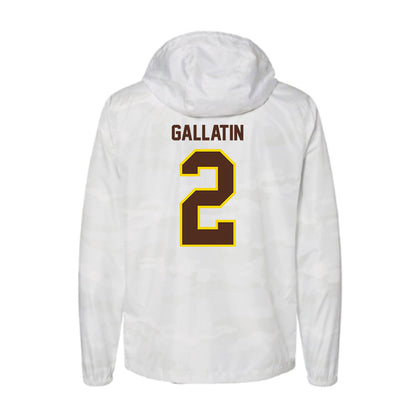 Western Michigan - NCAA Men's Ice Hockey : Grady Gallatin - Windbreaker-1