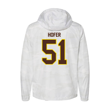Western Michigan - NCAA Football : John Hofer - Windbreaker-1
