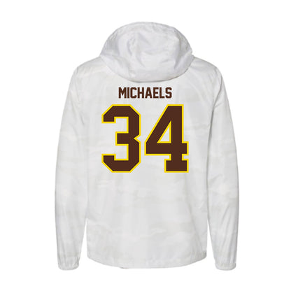 Western Michigan - NCAA Men's Ice Hockey : Owen Michaels - Windbreaker-1