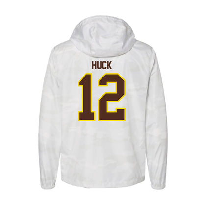 Western Michigan - NCAA Men's Ice Hockey : Samuel Huck - Windbreaker-1