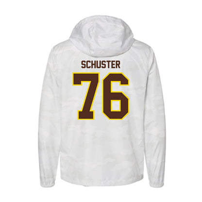 Western Michigan - NCAA Football : Chad Schuster - Windbreaker-1