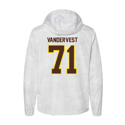 Western Michigan - NCAA Football : Adam Vandervest - Windbreaker-1