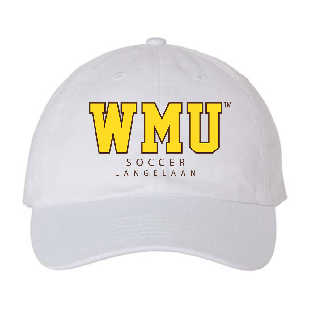 Western Michigan - NCAA Women's Soccer : Brianna Langelaan - Dad Hat-0