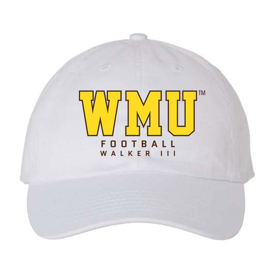 Western Michigan - NCAA Football : Versie Walker III - Dad Hat-0