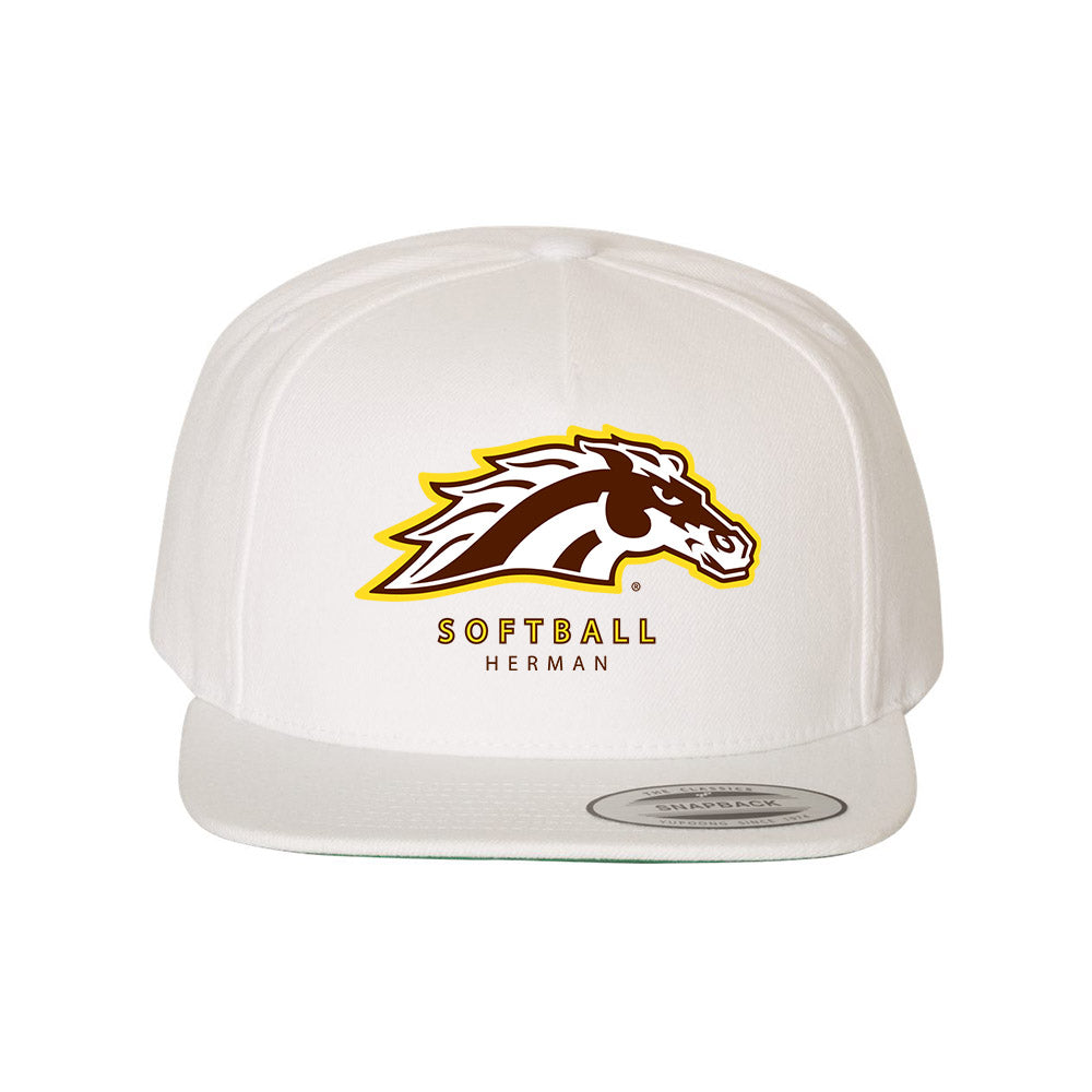 Western Michigan - NCAA Softball : Hannah Herman - Snapback Hat-0
