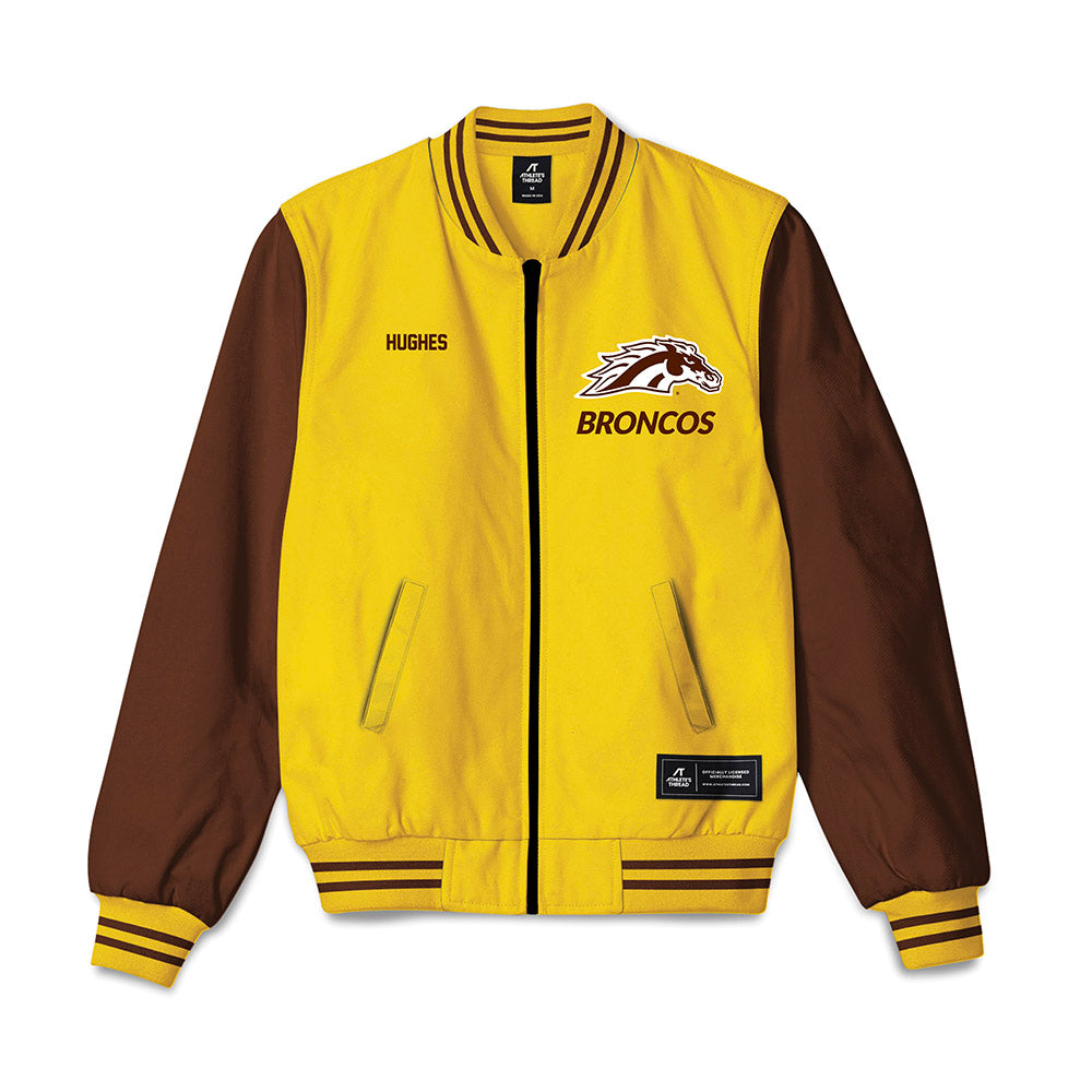 Western Michigan - NCAA Women's Cross Country : Kaelin Hughes - Bomber Jacket-0