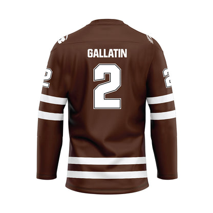 Western Michigan - NCAA Men's Ice Hockey : Grady Gallatin - Hockey Jersey-1