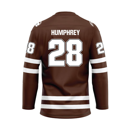 Western Michigan - NCAA Men's Ice Hockey : Ryan Humphrey - Hockey Jersey-1