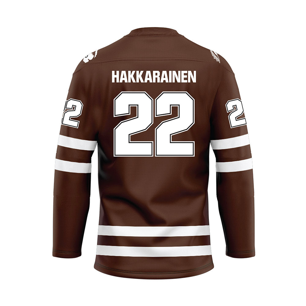 Western Michigan - NCAA Men's Ice Hockey : Iiro Hakkarainen - Hockey Jersey-1