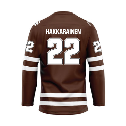 Western Michigan - NCAA Men's Ice Hockey : Iiro Hakkarainen - Hockey Jersey-1