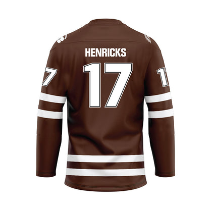 Western Michigan - NCAA Men's Ice Hockey : Ty Henricks - Hockey Jersey-1