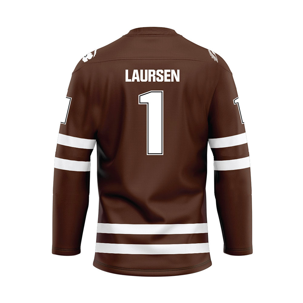 Western Michigan - NCAA Men's Ice Hockey : Kirk Laursen - Hockey Jersey-1