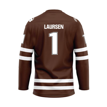 Western Michigan - NCAA Men's Ice Hockey : Kirk Laursen - Hockey Jersey-1