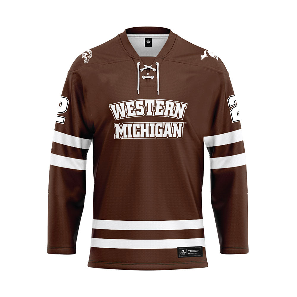 Western Michigan - NCAA Men's Ice Hockey : Grady Gallatin - Hockey Jersey-0