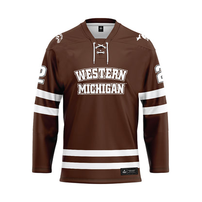 Western Michigan - NCAA Men's Ice Hockey : Grady Gallatin - Hockey Jersey-0