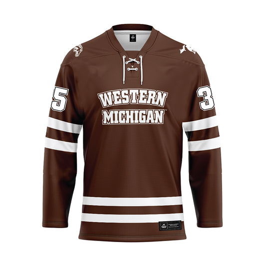 Western Michigan - NCAA Men's Ice Hockey : Gavin Moffatt - Hockey Jersey-0