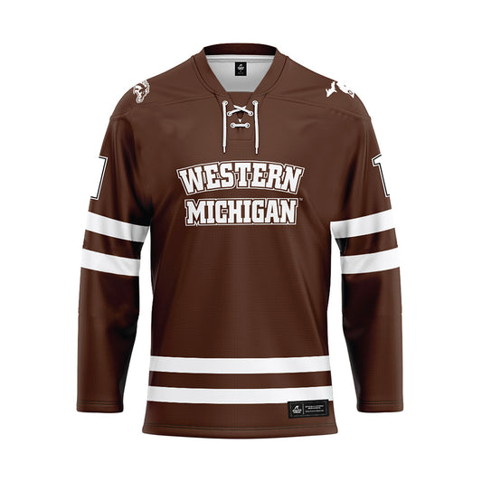Western Michigan - NCAA Men's Ice Hockey : Kirk Laursen - Hockey Jersey-0