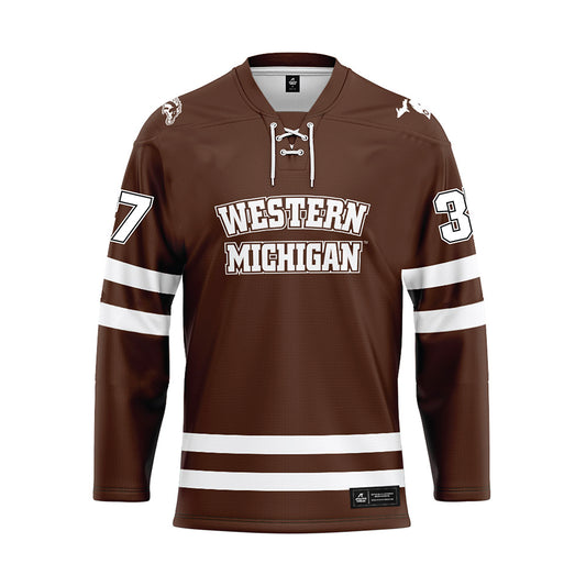 Western Michigan - NCAA Men's Ice Hockey : Zach Bookman - Hockey Jersey-0