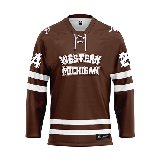 Western Michigan - NCAA Men's Ice Hockey : Garrett Szydlowski - Hockey Jersey-0