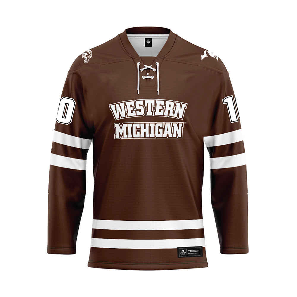 Western Michigan - NCAA Men's Ice Hockey : Zack Sharp - Hockey Jersey-0