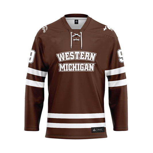 Western Michigan - NCAA Men's Ice Hockey : Zach Bade - Hockey Jersey-0
