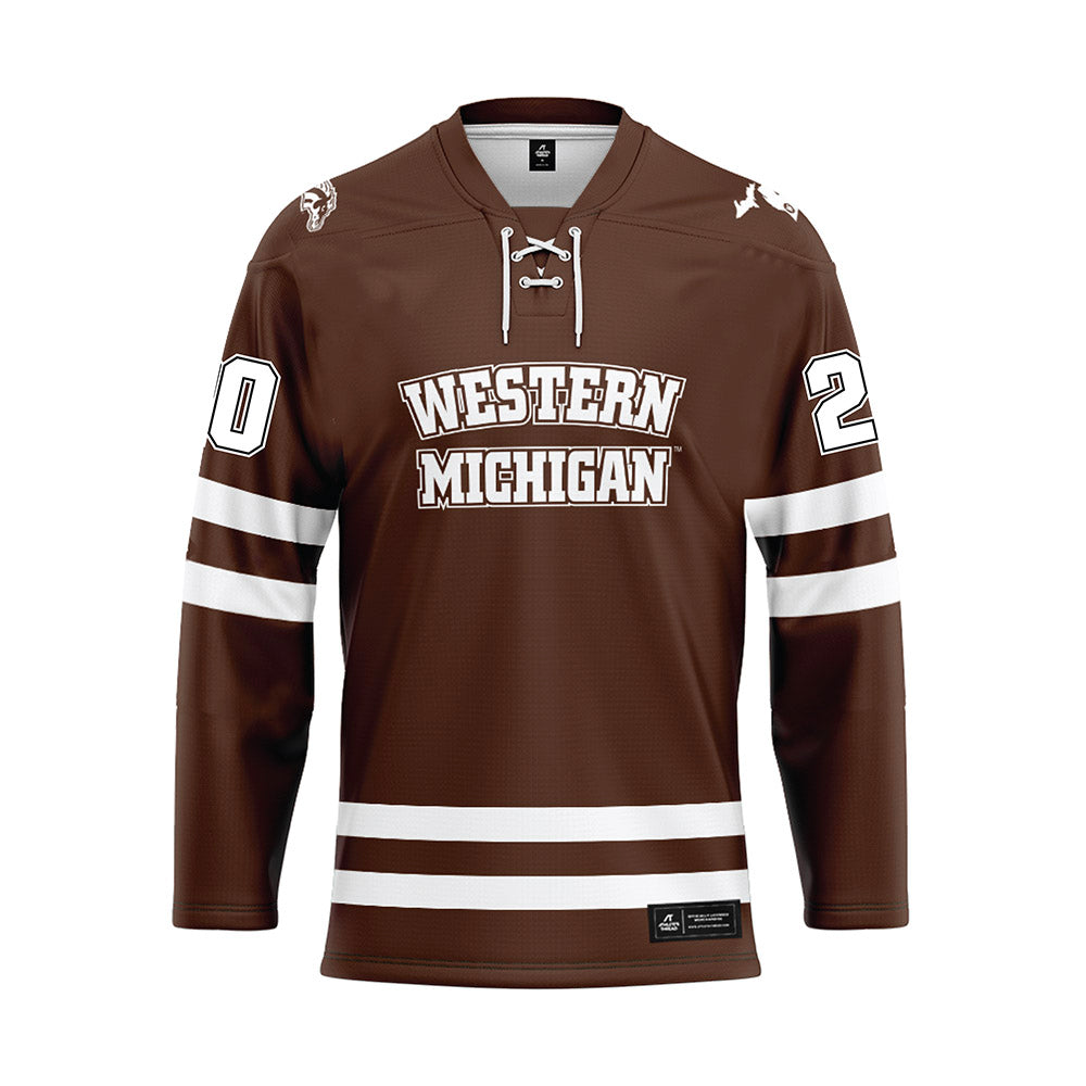 Western Michigan - NCAA Men's Ice Hockey : Alex Bump - Hockey Jersey-0