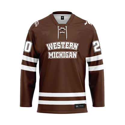 Western Michigan - NCAA Men's Ice Hockey : Alex Bump - Hockey Jersey-0