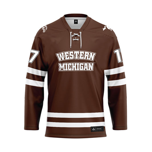 Western Michigan - NCAA Men's Ice Hockey : Ty Henricks - Hockey Jersey-0