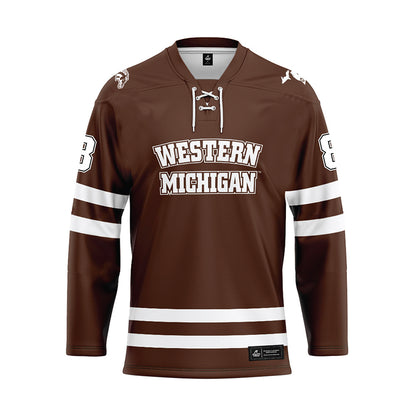 Western Michigan - NCAA Men's Ice Hockey : Zach Nehring - Hockey Jersey-0