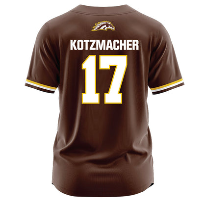 Western Michigan - NCAA Softball : Kendall Kotzmacher - Brown Jersey-1