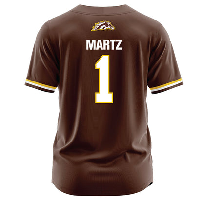Western Michigan - NCAA Softball : Corinne Martz - Brown Jersey-1