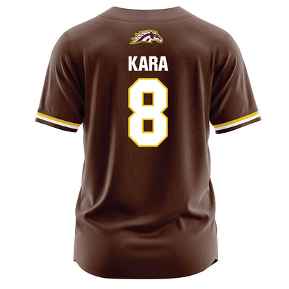 Western Michigan - NCAA Softball : Hailee Kara - Brown Jersey-1