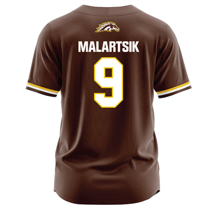 Western Michigan - NCAA Softball : Megan Malartsik - Brown Jersey-1