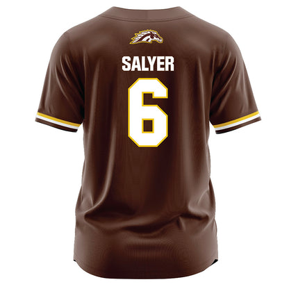 Western Michigan - NCAA Softball : Kaylee Salyer - Brown Jersey-1