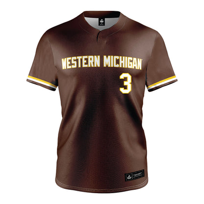 Western Michigan - NCAA Softball : Emily Yacapraro - Brown Jersey-0