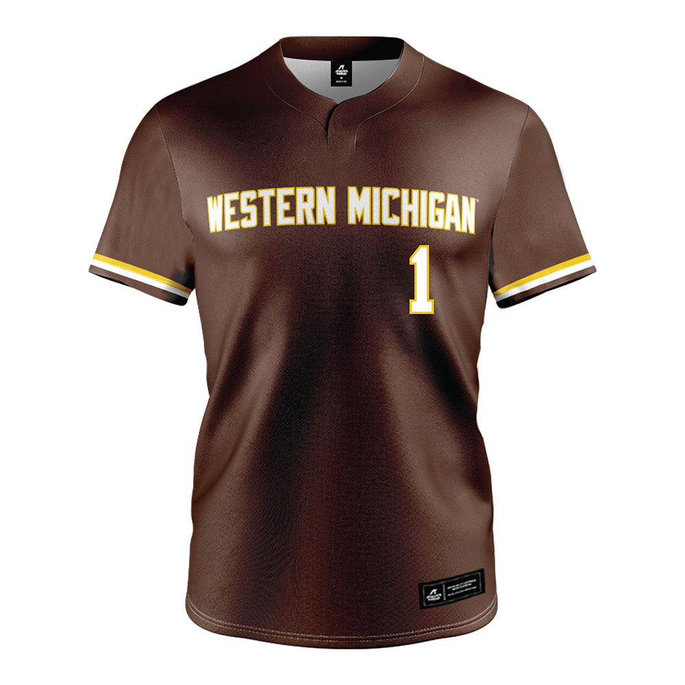 Western Michigan - NCAA Softball : Corinne Martz - Brown Jersey-0