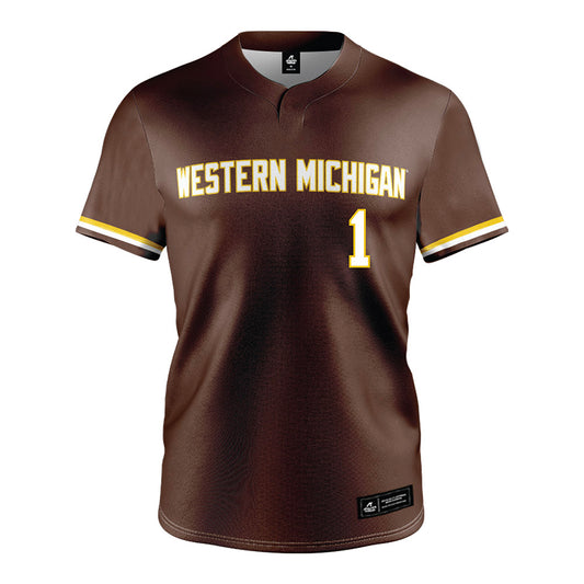 Western Michigan - NCAA Softball : Corinne Martz - Brown Jersey-0