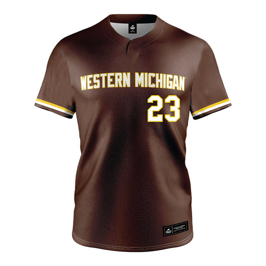 Western Michigan - NCAA Softball : Alysa Del Val - Brown Jersey-0