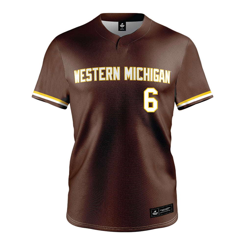 Western Michigan - NCAA Softball : Kaylee Salyer - Brown Jersey-0