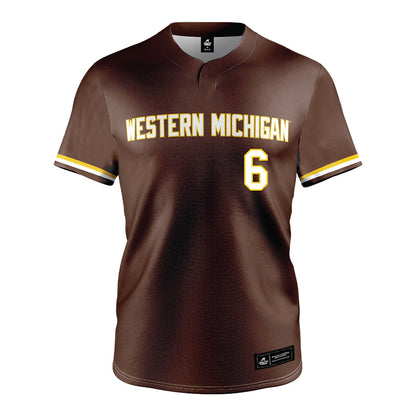 Western Michigan - NCAA Softball : Kaylee Salyer - Brown Jersey-0