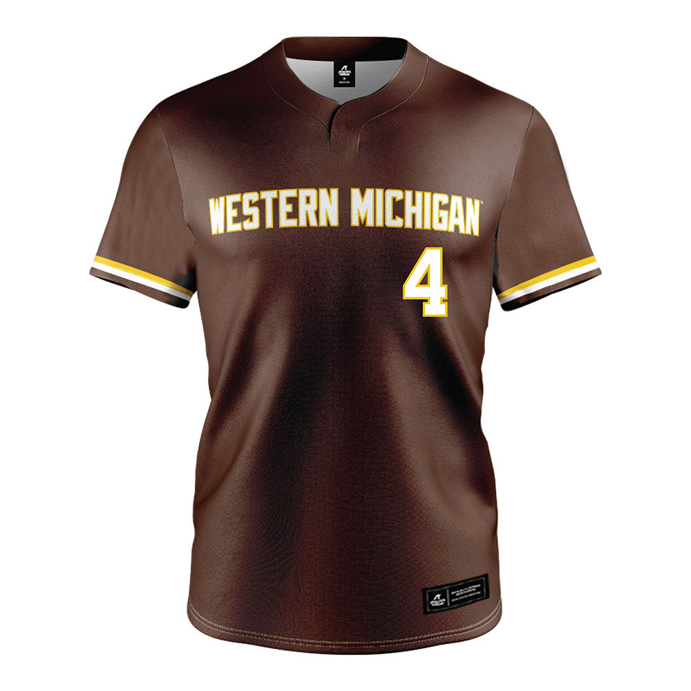 Western Michigan - NCAA Softball : Parker Ostach - Brown Jersey-0