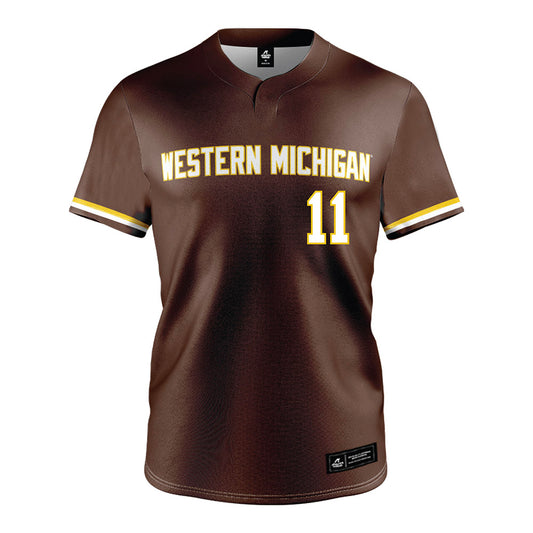 Western Michigan - NCAA Softball : Rylee O'Brien - Brown Jersey-0