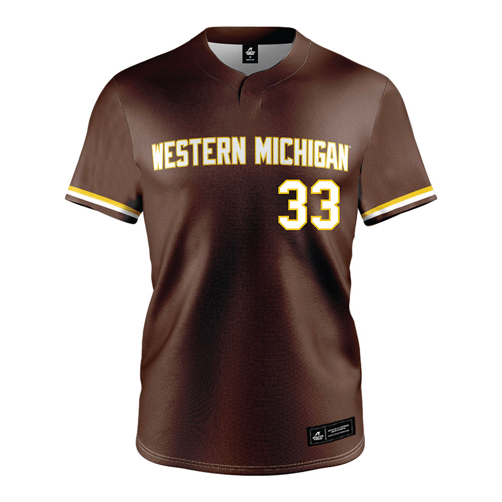 Western Michigan - NCAA Softball : Ava Geyer - Brown Jersey-0