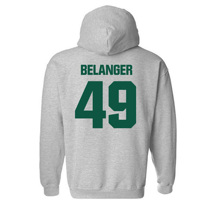 Northern Michigan - NCAA Football : Hunter Belanger - Classic Shersey Hooded Sweatshirt-1