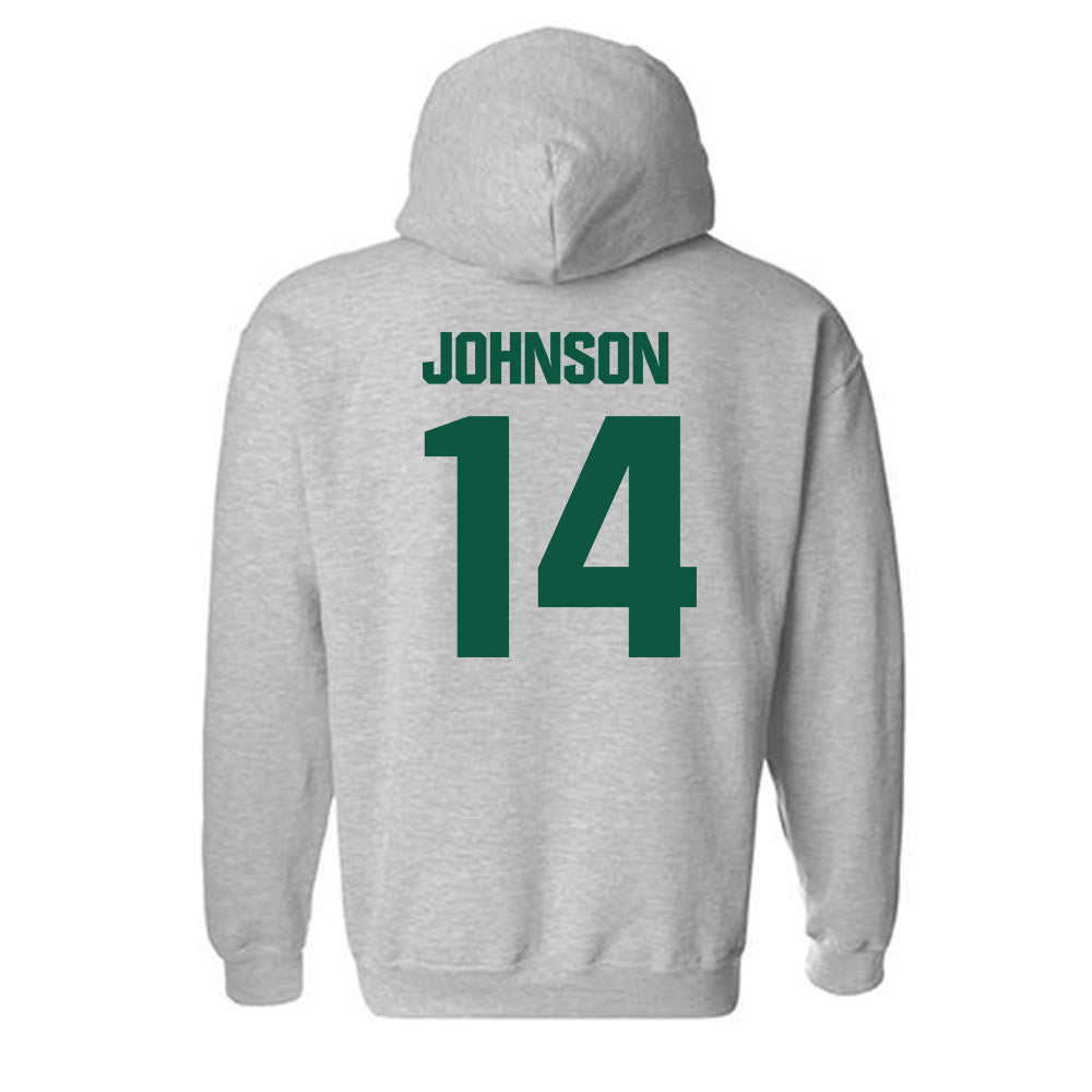 Northern Michigan - NCAA Men's Soccer : Noah Johnson - Classic Shersey Hooded Sweatshirt-1