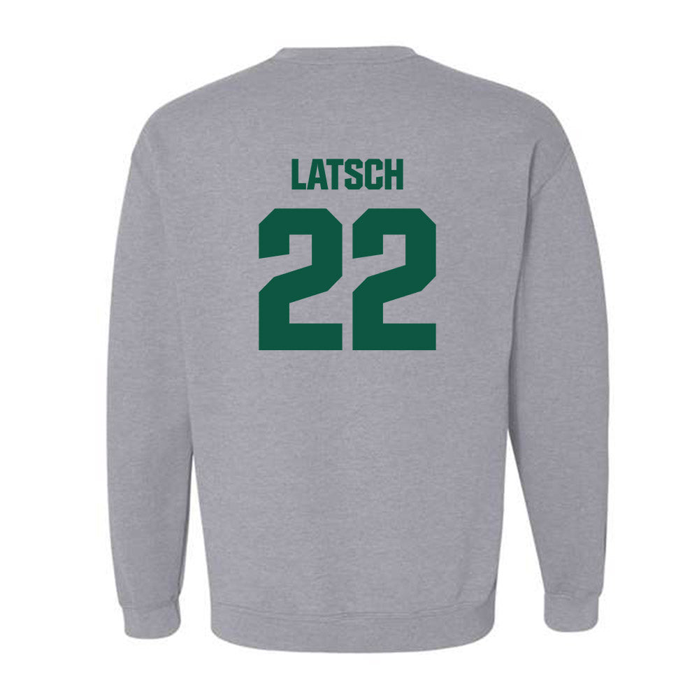  - NCAA Men's Ice Hockey : Tanner Latsch - Classic Shersey Crewneck Sweatshirt-1
