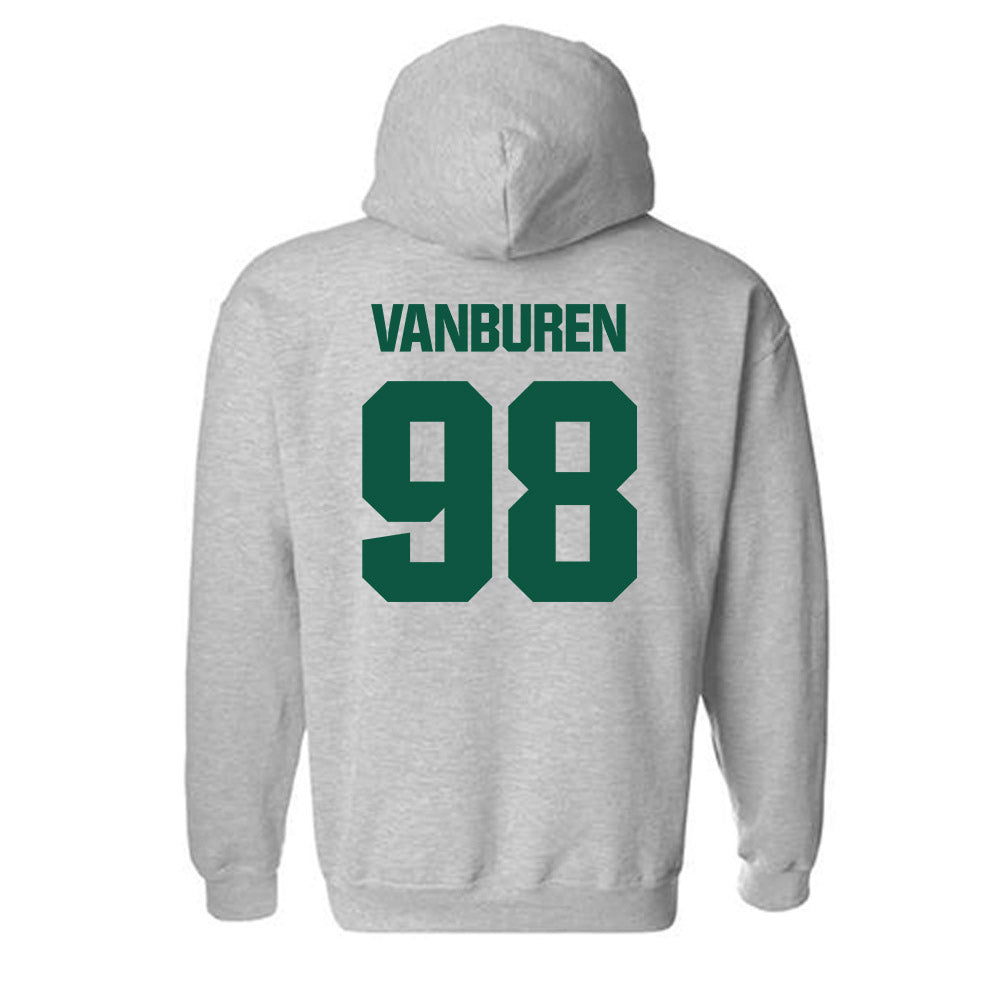 Northern Michigan - NCAA Football : Eli VanBuren - Classic Shersey Hooded Sweatshirt-1